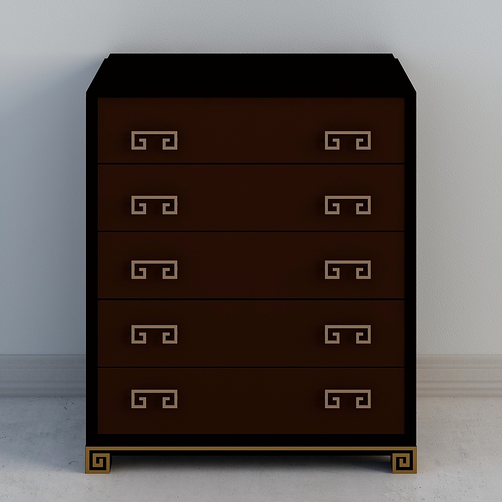 Art Deco Chest 3D model