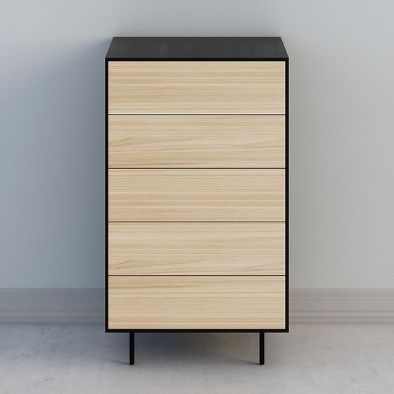 Urban Light Storage Cabinet 3D model for Creative Spaces