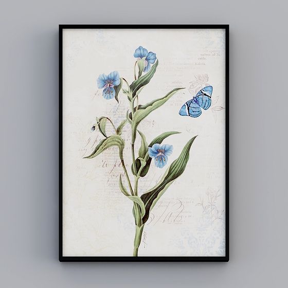 Beautiful Low-Poly Garden 3D model