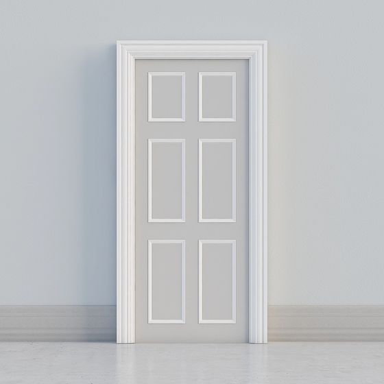 Modern Minimalist Door 3D model