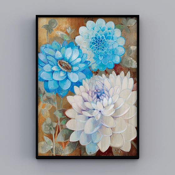 Floral Symphony 3D Model for Creative Projects