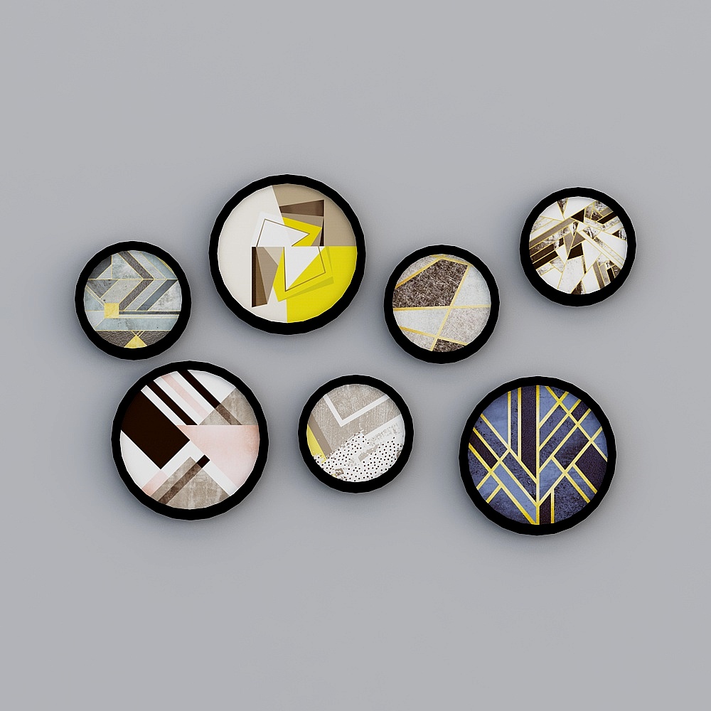 Gage -Nordic Style-Y-Set 19-Decorative Paintings