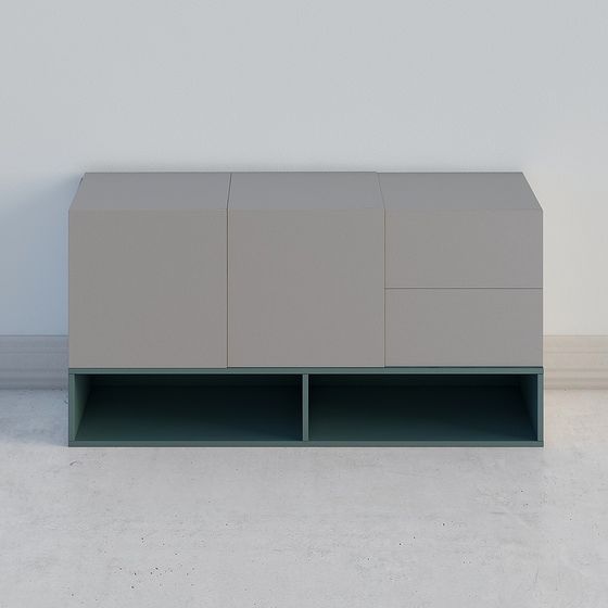 Urban Storage Console 3D model