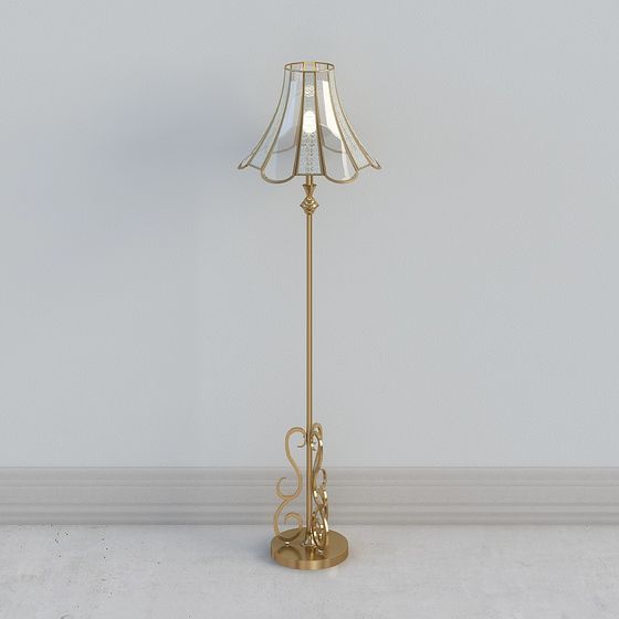 Modern modern Farmhouse English Countryside Chic Floor Lamps,Earth color