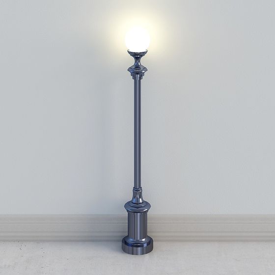 Vintage City Streetlamp 3D model