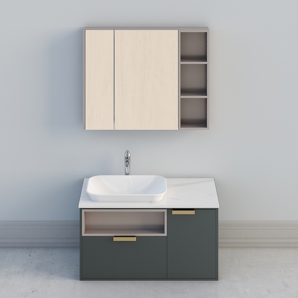 Huihuang 8100803 paint-free Taichung basin (dark green + Athens gray)