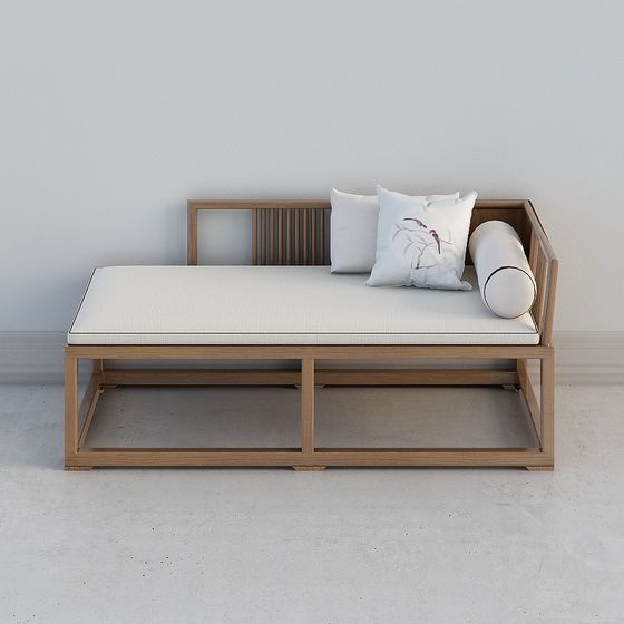 Zen Tatami 3D model - Modern Minimalist Design