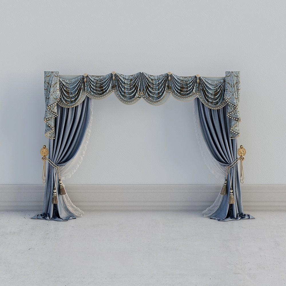 American - FeatherEd Bedroom - Curtain 191120