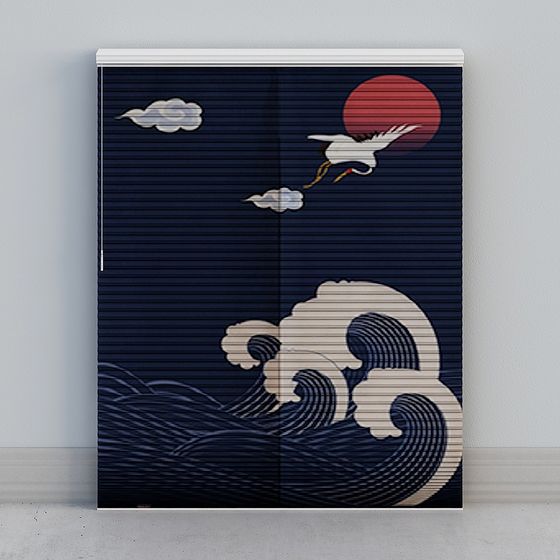 Morning Crane 3D model for Artistic Projects