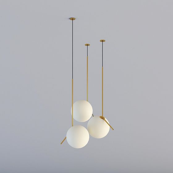 Sphere Harmony 3D model Pendant Light