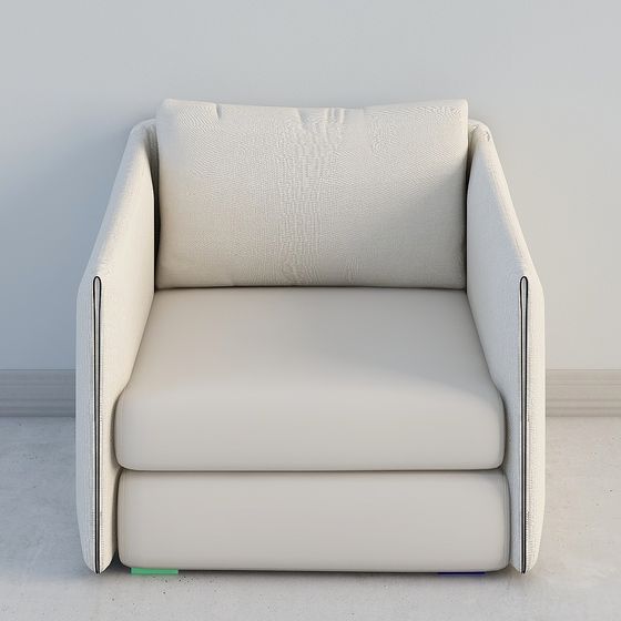 Urban Sofa 3D model in Modern Minimalist Style