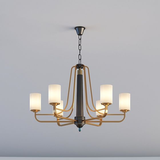 Modern Chandelier 3D model