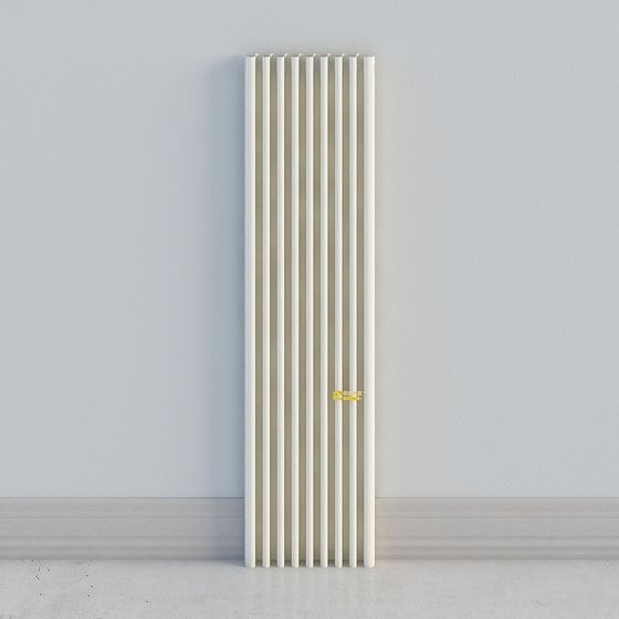 Vertical Lines Screen Partition 3D model