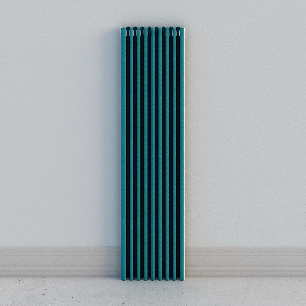 Unique Striped Art Screen 3D model