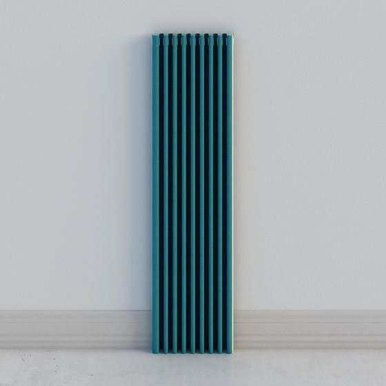 Unique Striped Art Screen 3D model