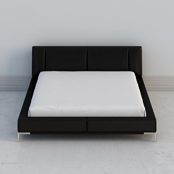 Modern Minimalist 3D Bed Frame Design