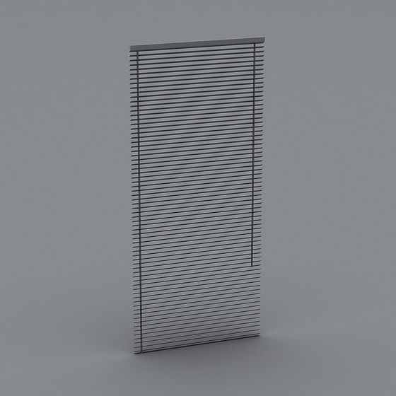 Elegant Minimalist Shutter 3D model