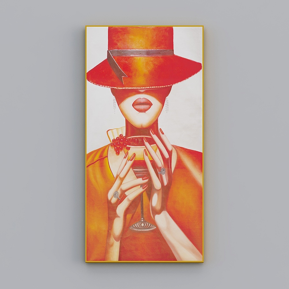 Gemmage - Simple Modern - A-11152 - People Decorative Painting