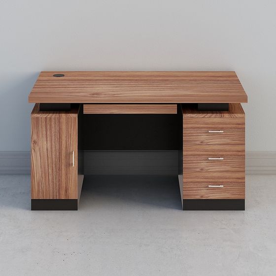 Modern Minimalist Urban Desk 3D model