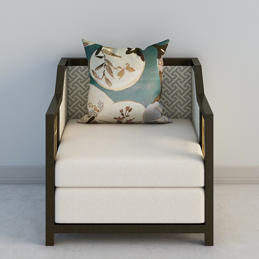 B61 Square Tube Sofa s Single Sofa