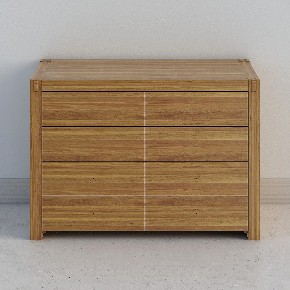 Urban Window Nightstand 3D model