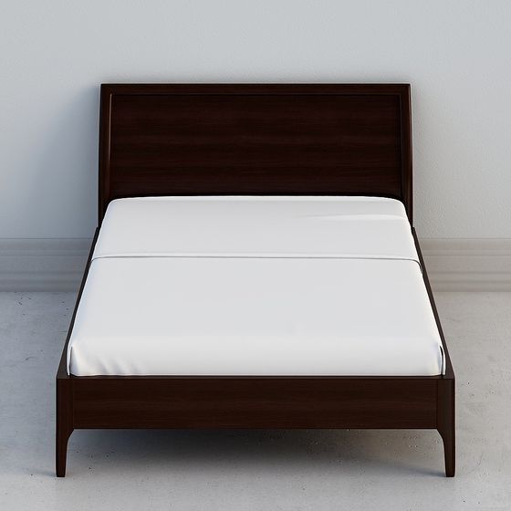 Stylish 3D Bed Frame for Contemporary Interiors