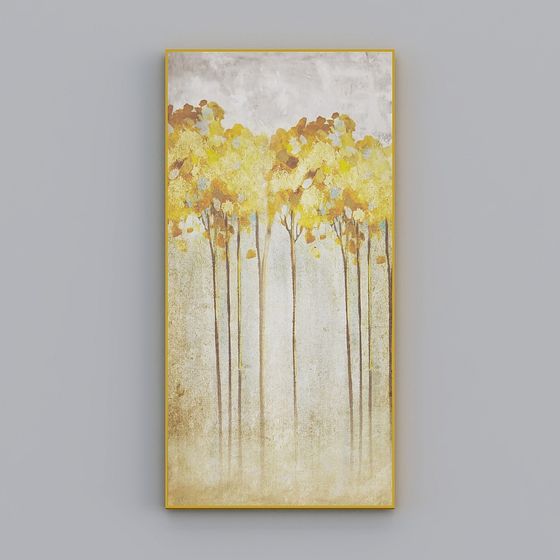 Golden Forest 3D model