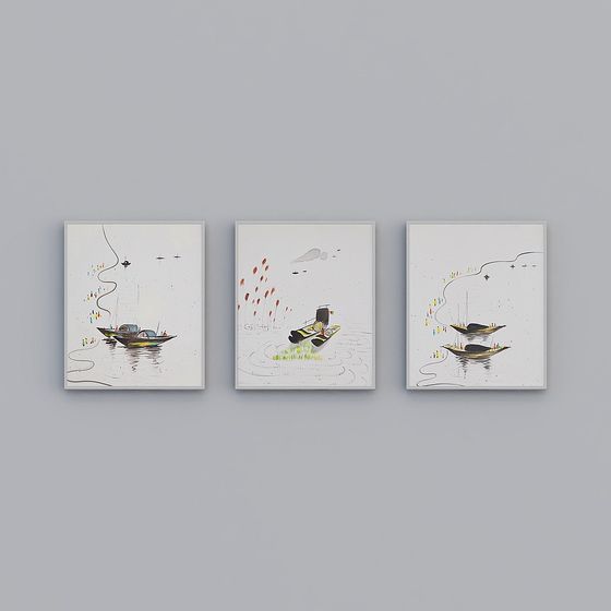 Lakeside Dream 3D model