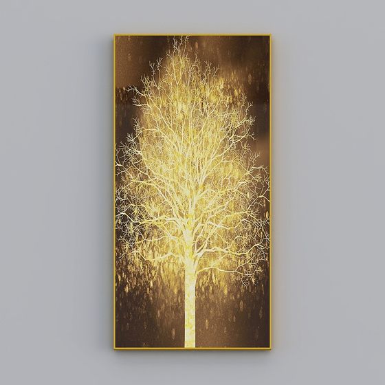 Illuminated Tree 3D model