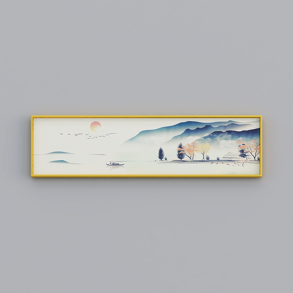 Gemmage - Simple Modern - A-12222 - Landscape Decoration Painting