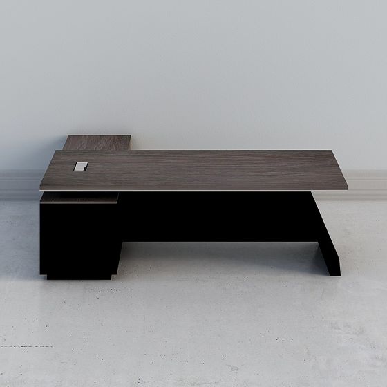 Urban Edge Desk 3D model for Modern Spaces