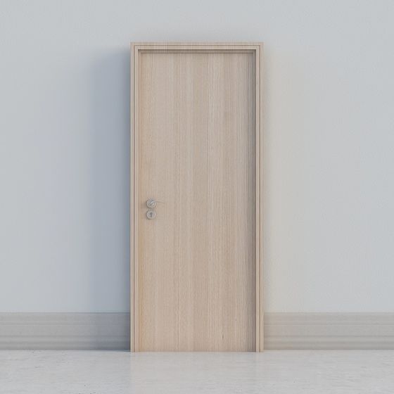 Modern Minimalist 3D Door Model