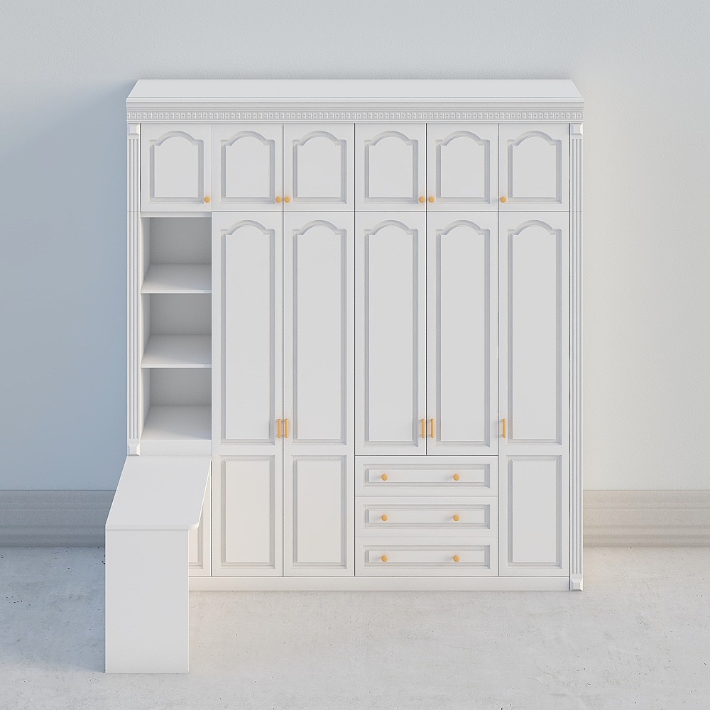 Second bedroom wardrobe