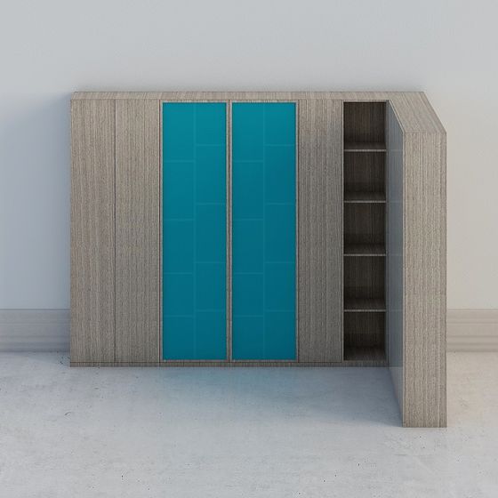 Urban Storage Cabinet 3D model