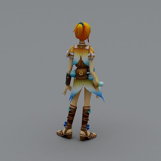 Adventure Princess 3D model