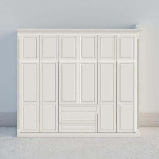 City Window Cabinet 3D model