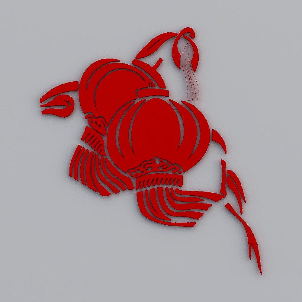 Vibrant Low-Poly Scorpion 3D model