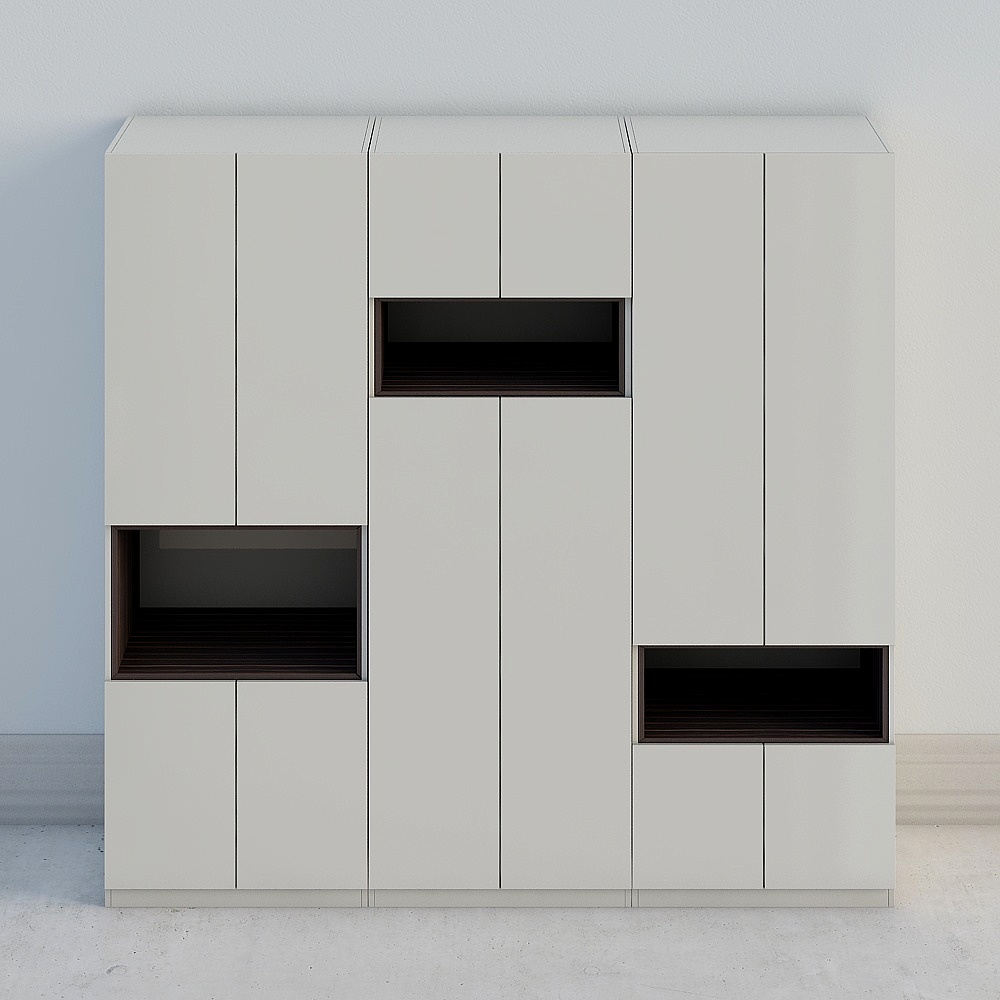 Cover the door wardrobe combination