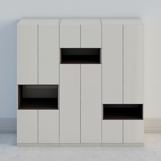 City Window Cabinet 3D model