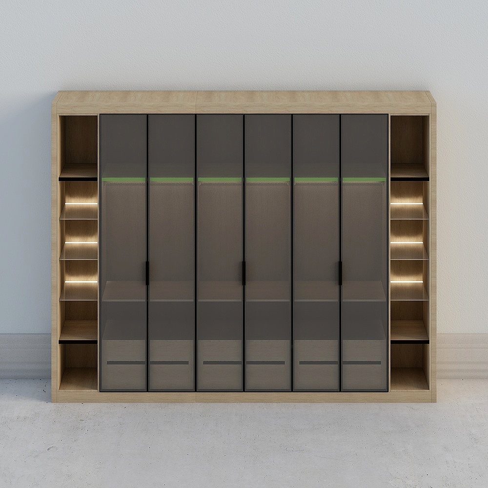 Light luxury wardrobe 04