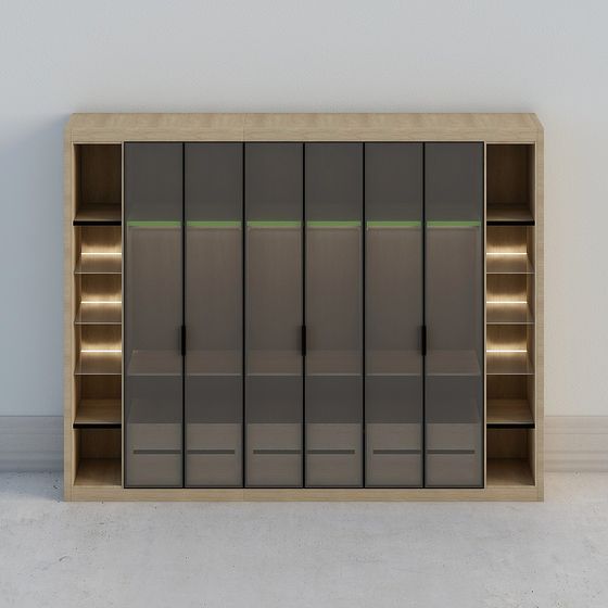 Urban Closet 3D model for Modern Spaces