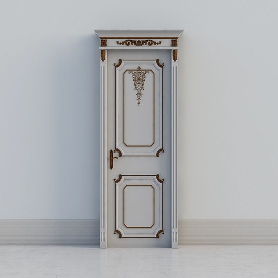 Vintage Door 3D model for Creative Projects
