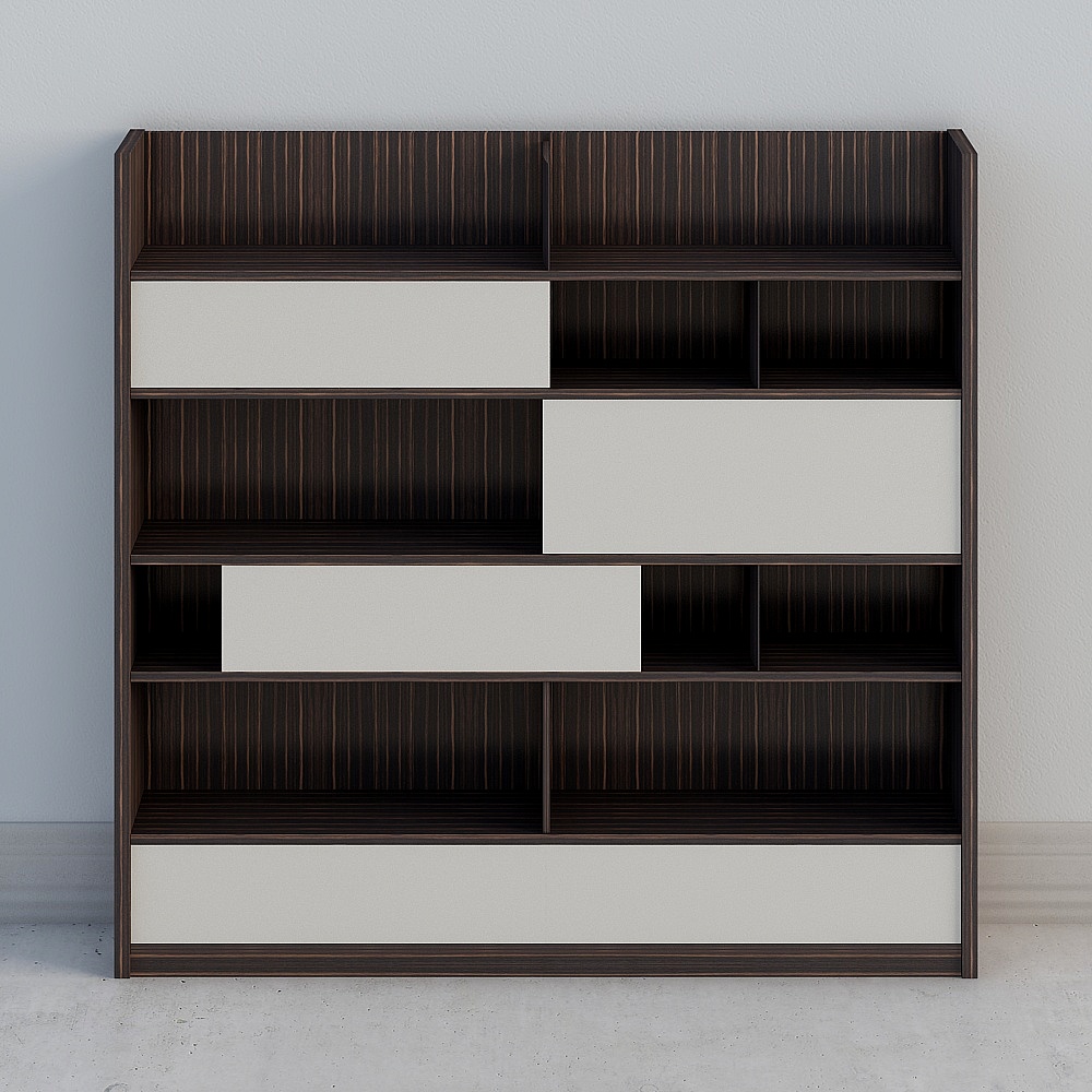 Urban Elegance Bookshelf 3D model