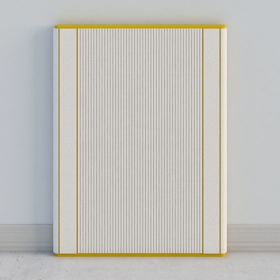 Minimalist Low-Polygon 3D Model with Elegant Design