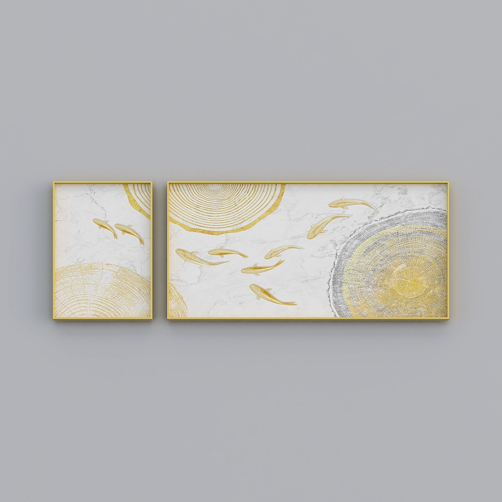 Sevio - Modern Minimalist-LB-22831-1-2-Decorative Painting