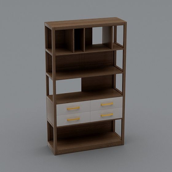 Urban Shelf 3D model for Modern Interiors