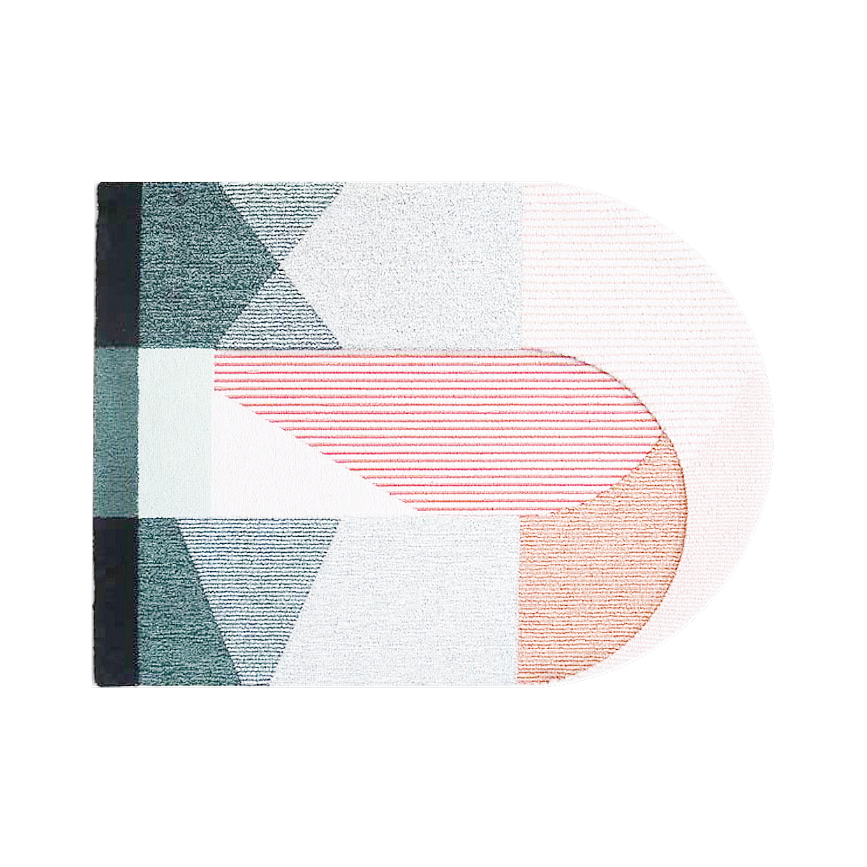 Abstract Carpet 3D Model – Modern Geometric Design