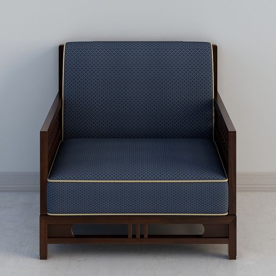 Cozy Corner 3D model - Modern Low Polygon Armchair