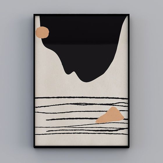 Sevio - Minimaliste Moderne - LB-23020 - Peinture décorative