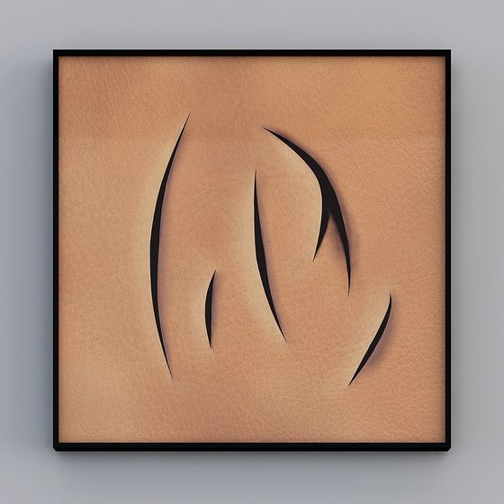 Elegant Leather Texture 3D Model for Creative Projects